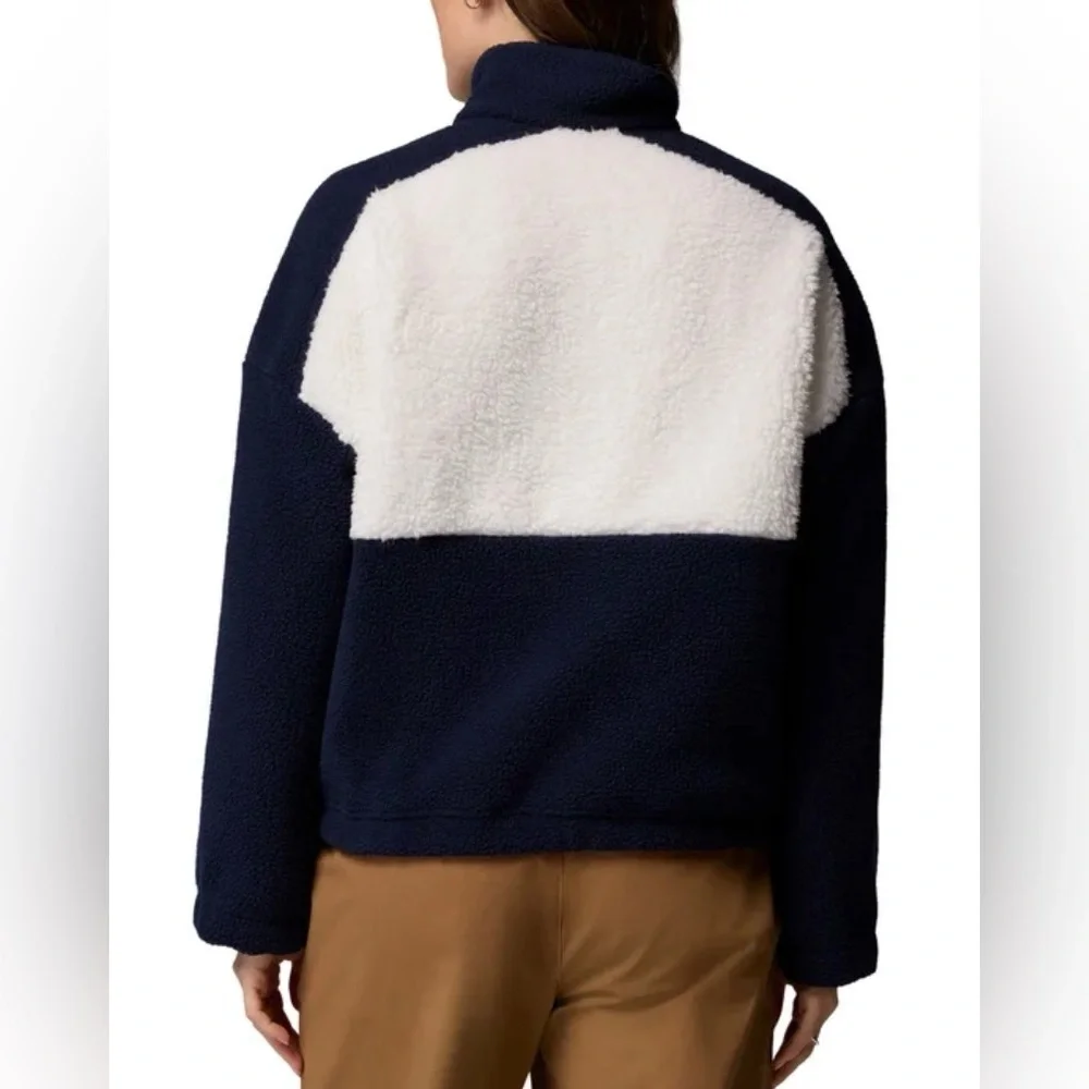 NWT Columbia Lodge Sherpa Fleece Pullover - Picture 3 of 3